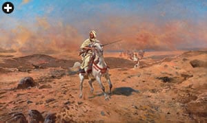 “The Road to Bizerte, Tunisia,” (1909), by Tadeusz Ajdukiewicz